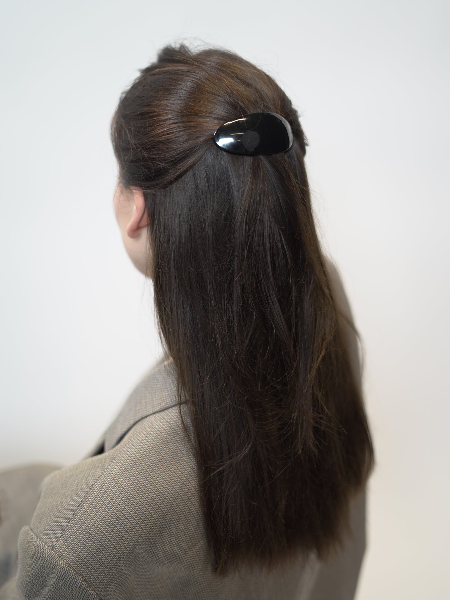The Paris Hair Barrette - Sort, fra POLÉ