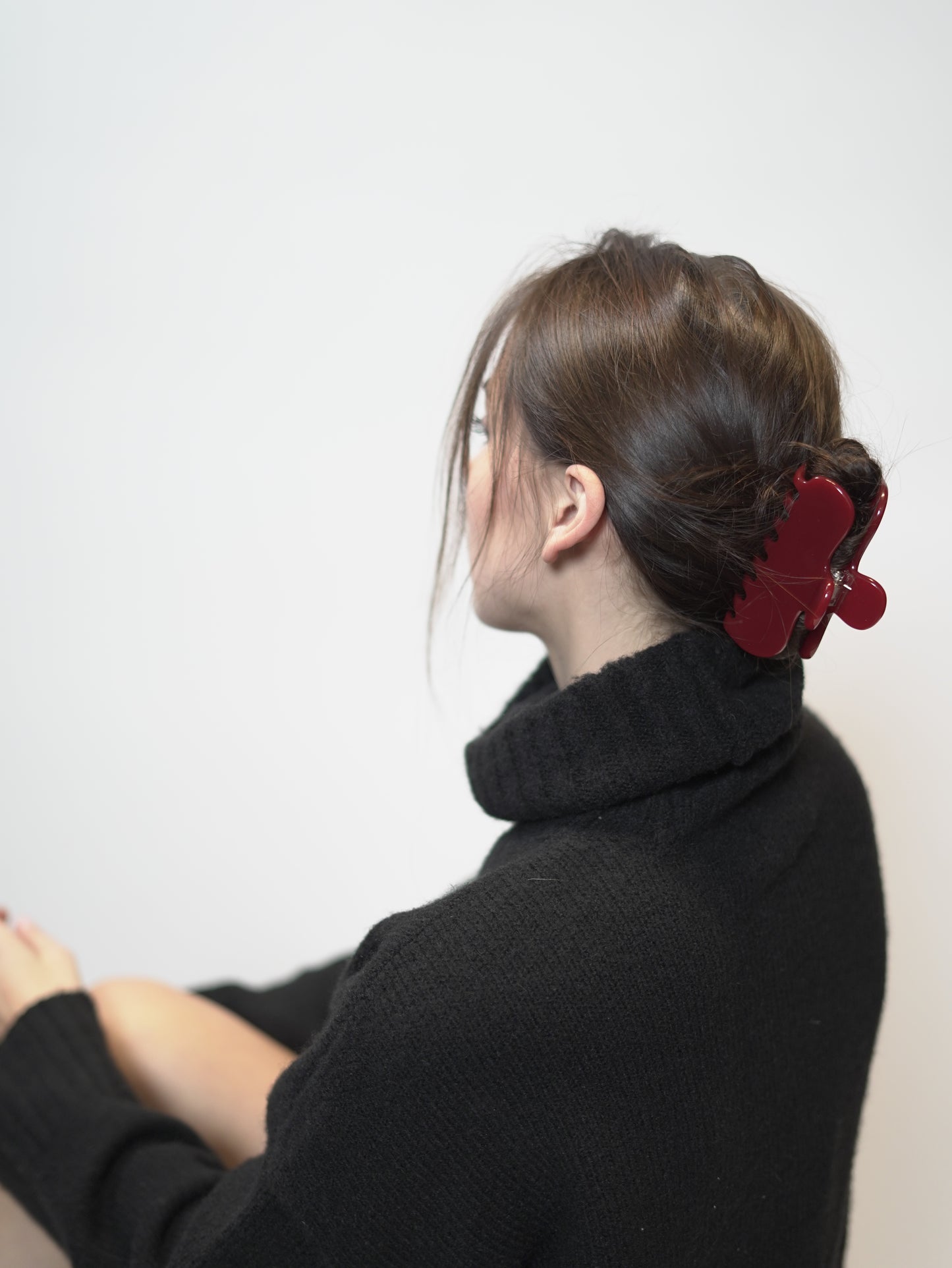 The Copenhagen hair clip. - rød, fra POLÉ