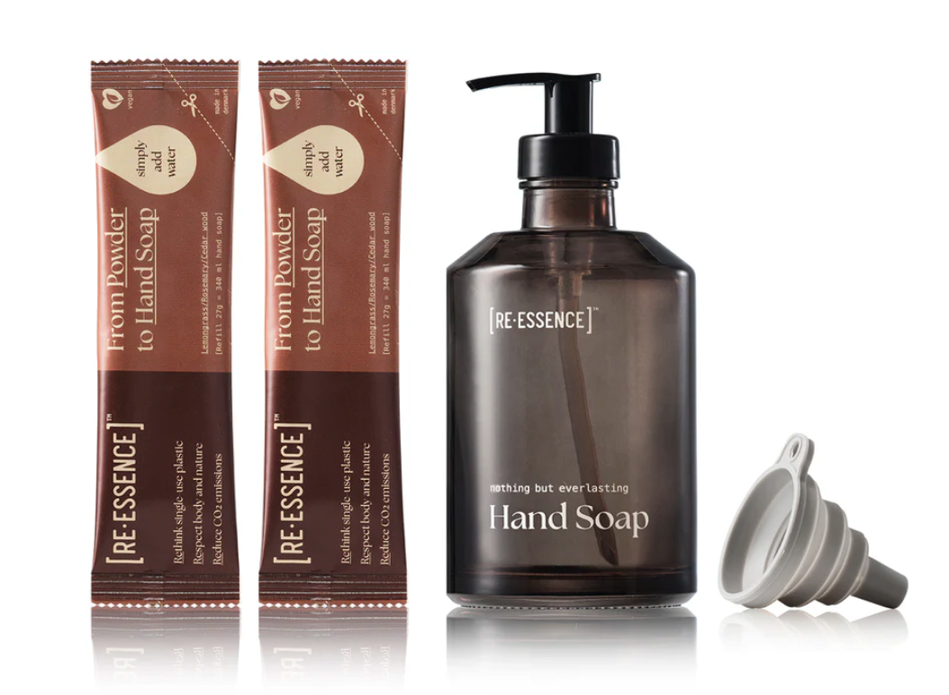 RE·ESSENCE Starter Sæt – Citrongræs / Rosmarin / Cedertræ
