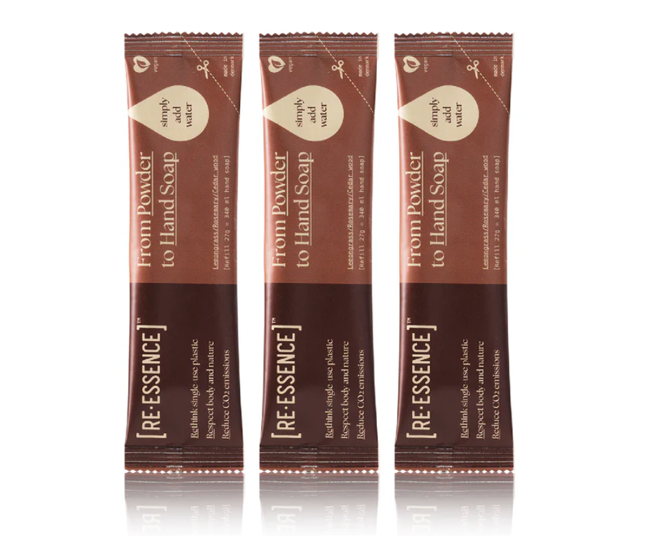 RE·ESSENCE Refill Sæt – Citrongræs / Rosmarin / Cedertræ