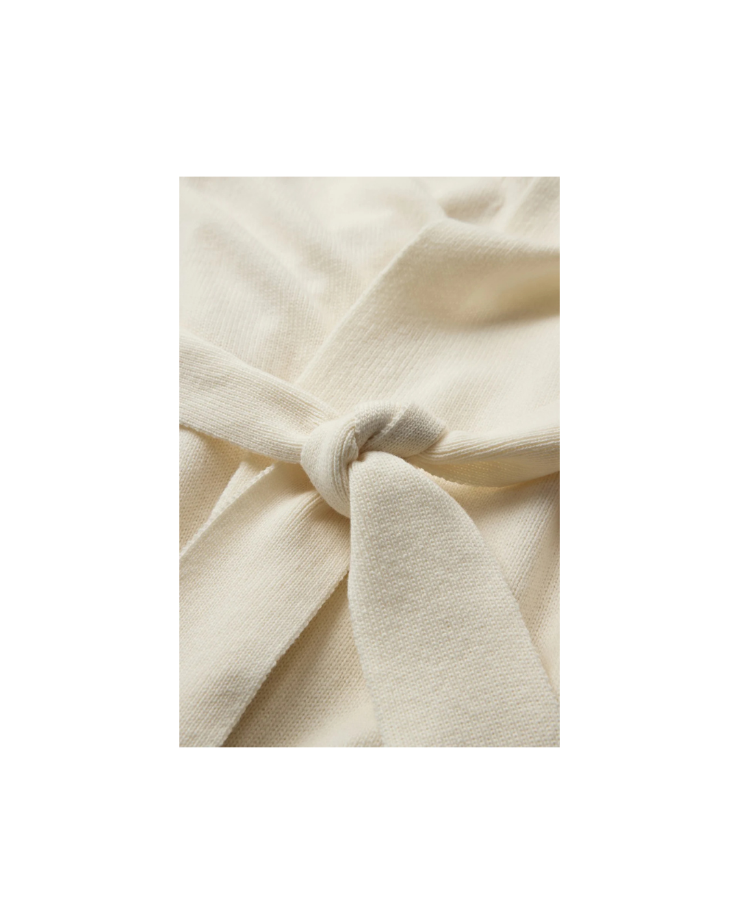 Lang cardigan i uld og cashmere – Rose Cardigan Off White fra O'TAY