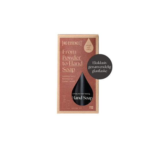 RE·ESSENCE Starter Sæt – Citrongræs / Rosmarin / Cedertræ