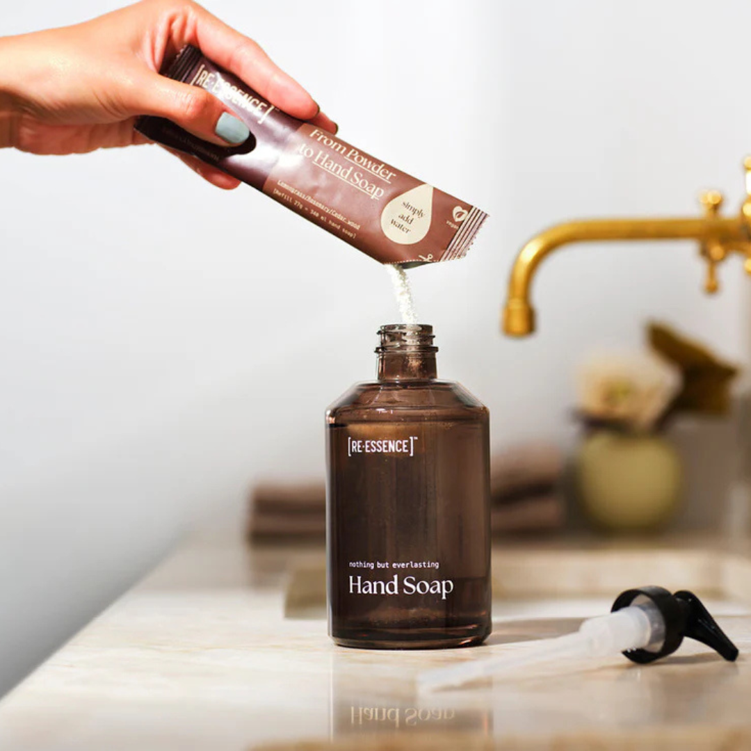 RE·ESSENCE Starter Sæt – Citrongræs / Rosmarin / Cedertræ