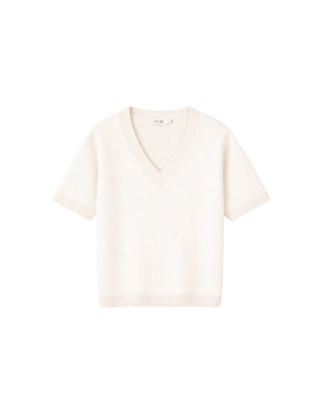 Riva T-shirt – Off White fra O'TAY