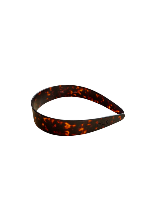 The Milan Hairband - Brun, Fra POLÉ