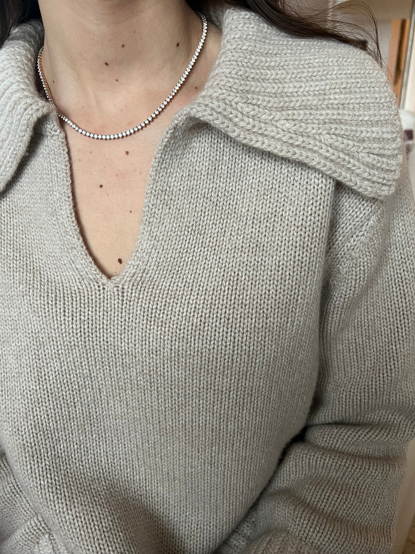 Sweater i cashmere og uld – Pandora fra O'TAY