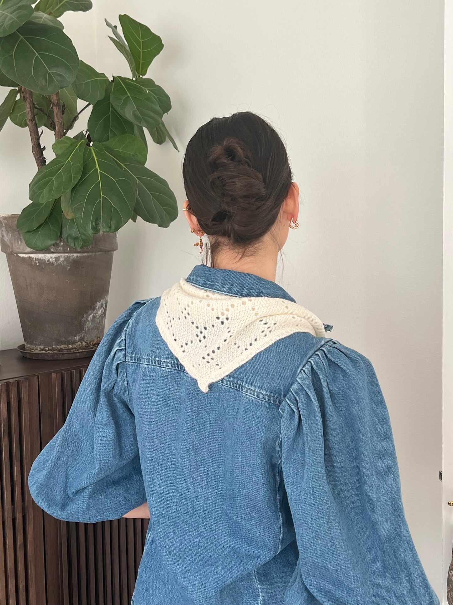 Cashmere tørklæde – Pearl scarf fra O'TAY