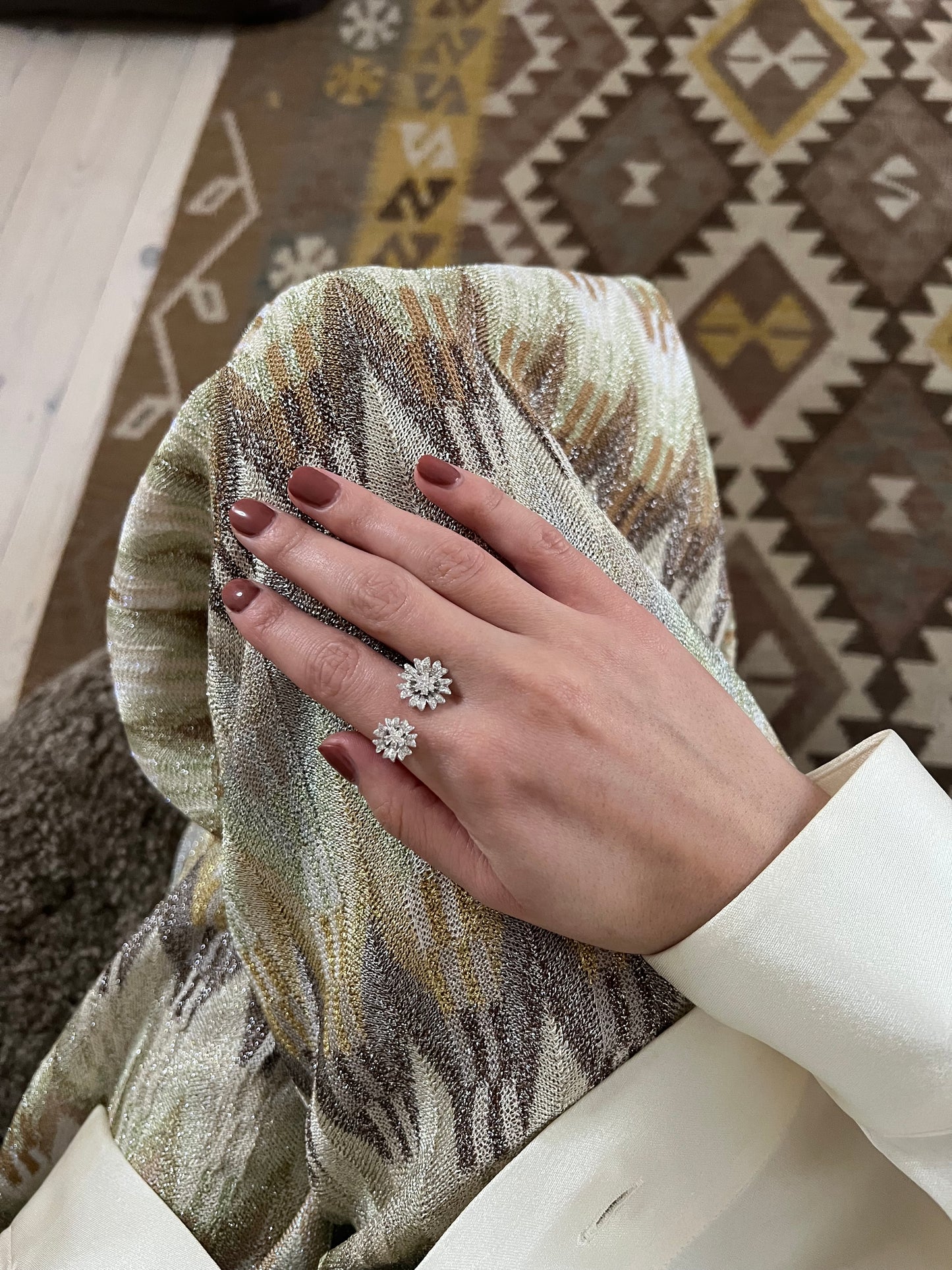 Preloved - Christine Hvelplund Flower ring (medium)