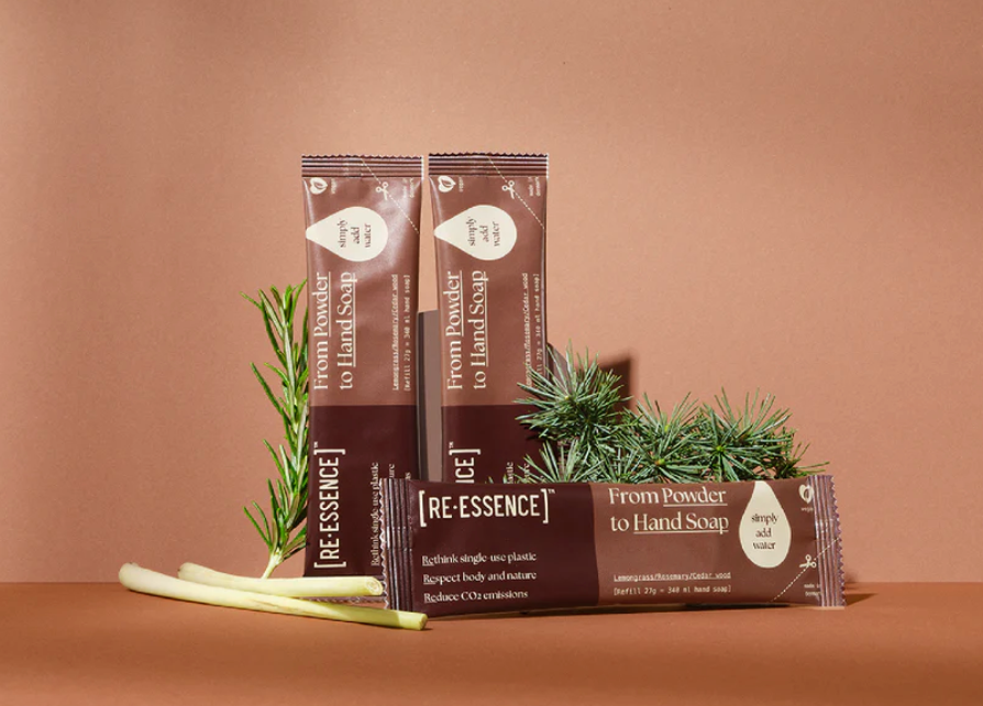 RE·ESSENCE Refill Sæt – Citrongræs / Rosmarin / Cedertræ